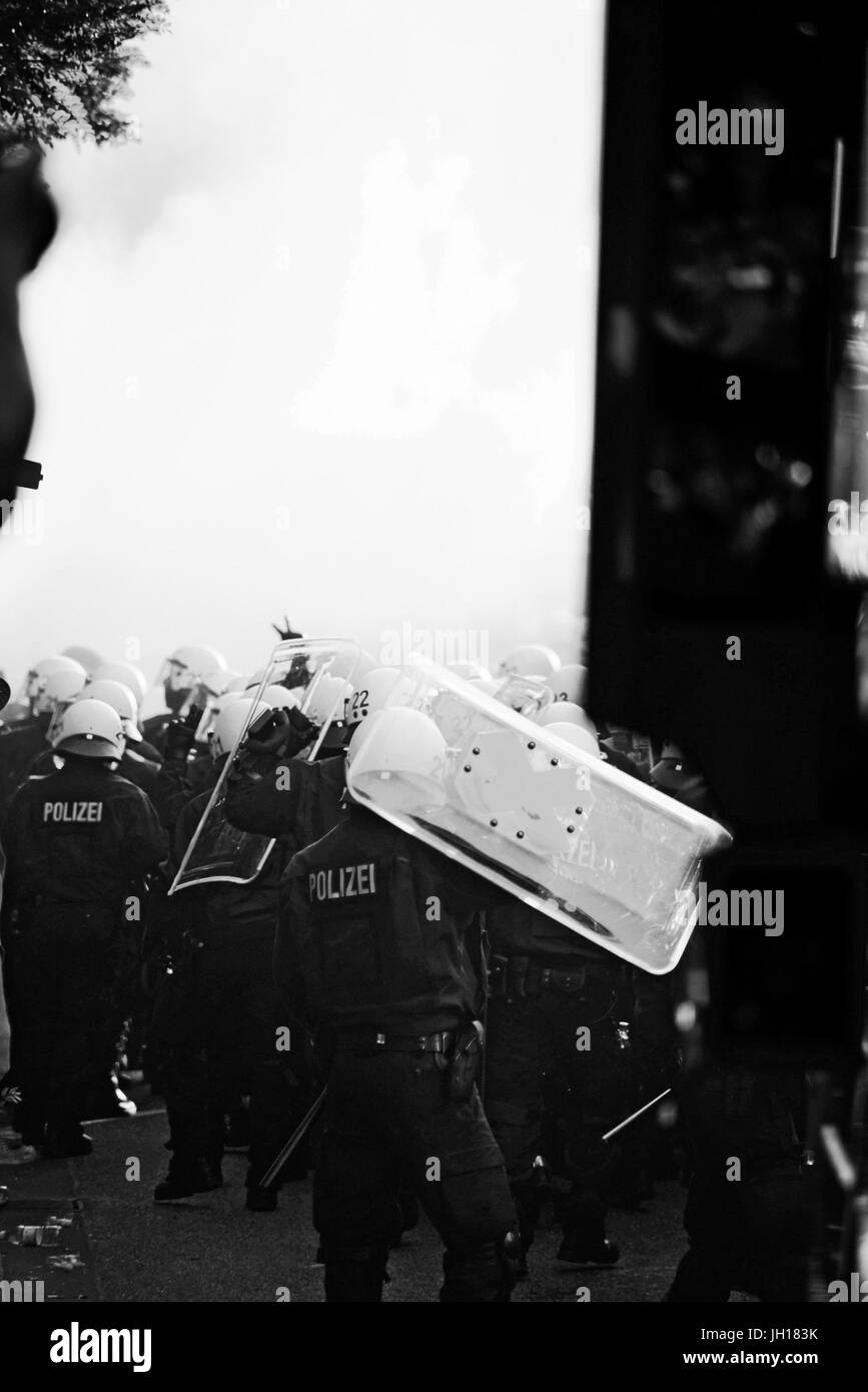 G20 Polizei Banque D'Images