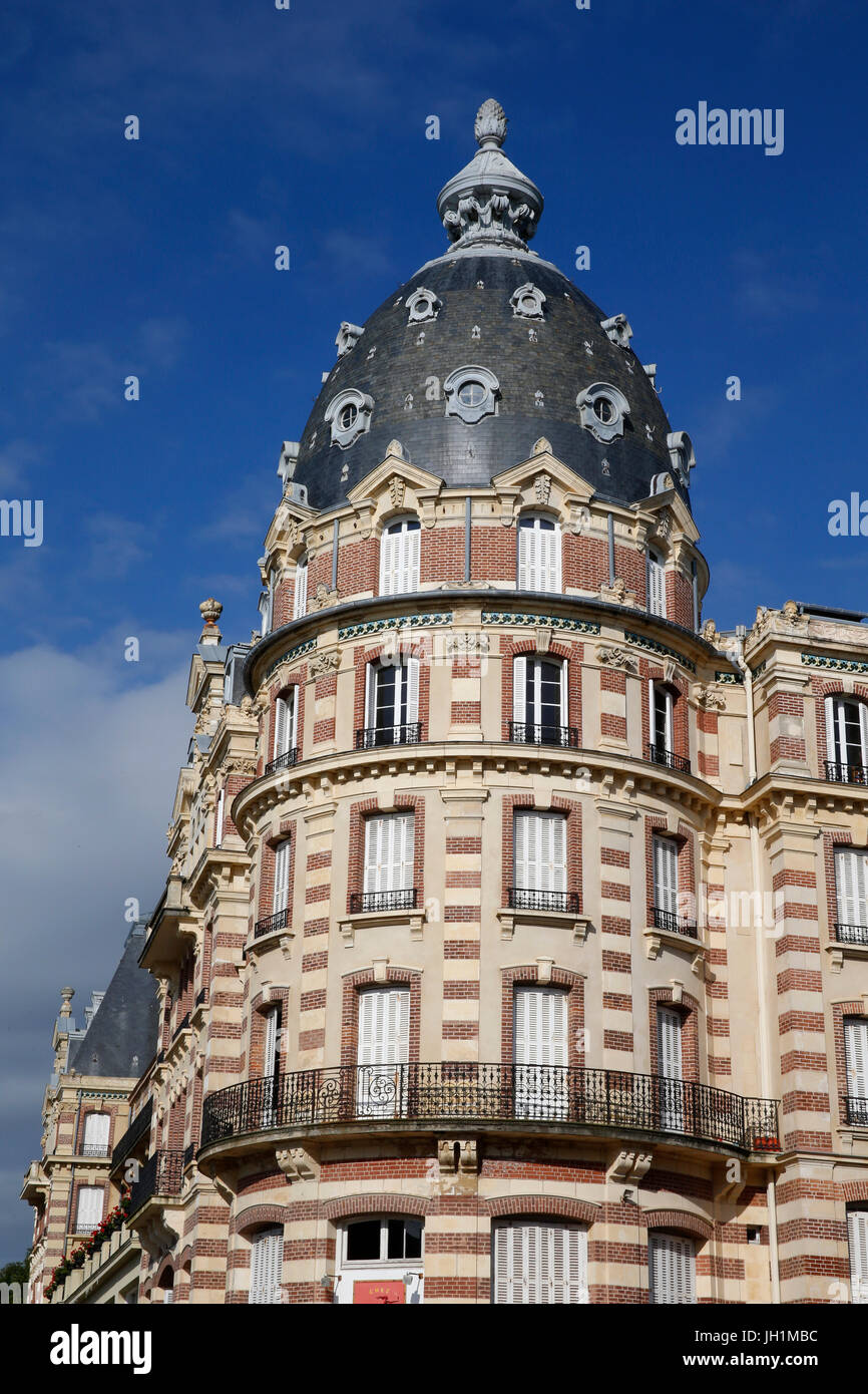 Immeuble du patrimoine à Caen, Calvados. La France. Banque D'Images