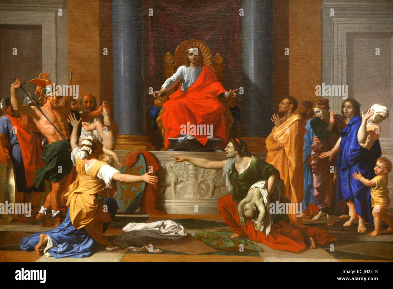 Le Jugement De Salomon De Nicolas Poussin