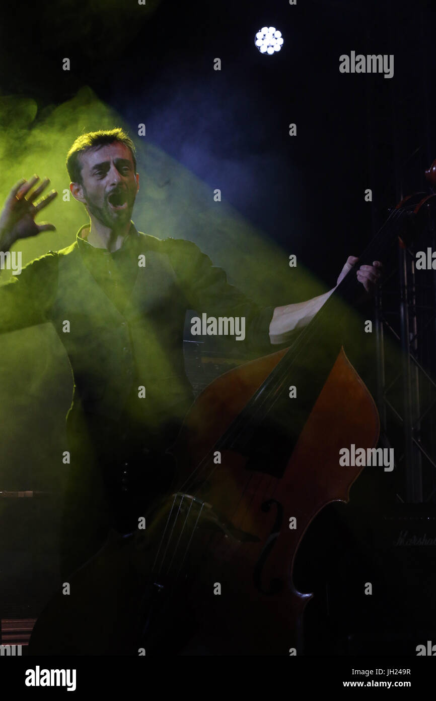 Les Houches Reggae Festival. La fureur contre la marmotte. La France. Banque D'Images