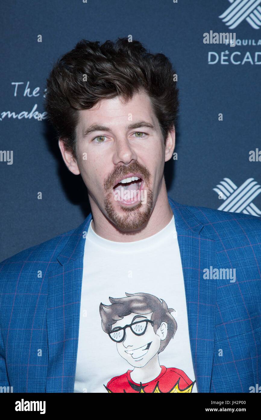 Lucas assiste à yancey 2017 partie meneurs viva hollywood juillet 11,2017,Hollywood en Californie. Banque D'Images
