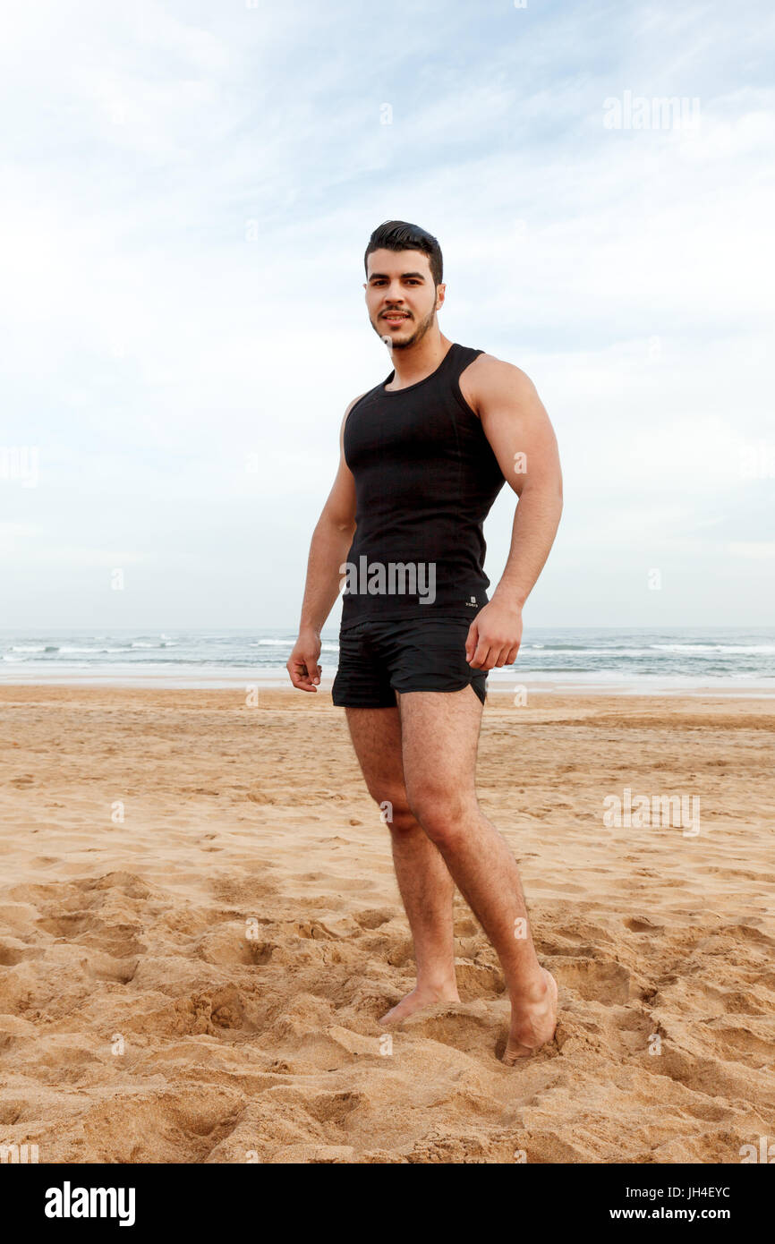 Portrait of handsome man Banque D'Images