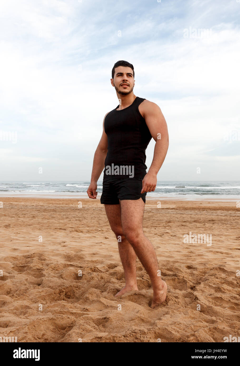 Portrait of handsome man Banque D'Images