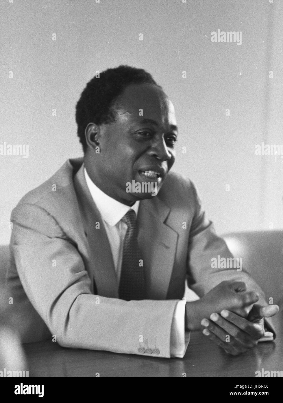 Kwame Nkrumah, Premier Ministre du Ghana en 1959 Banque D'Images