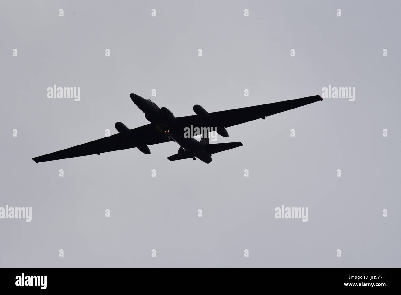 RAF Fairford accueille le Royal International Air Tattoo. U-2 spyplane Banque D'Images