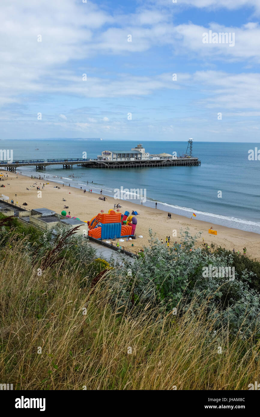 La jetée de Bournemouth dans le Dorset, en Angleterre. Banque D'Images