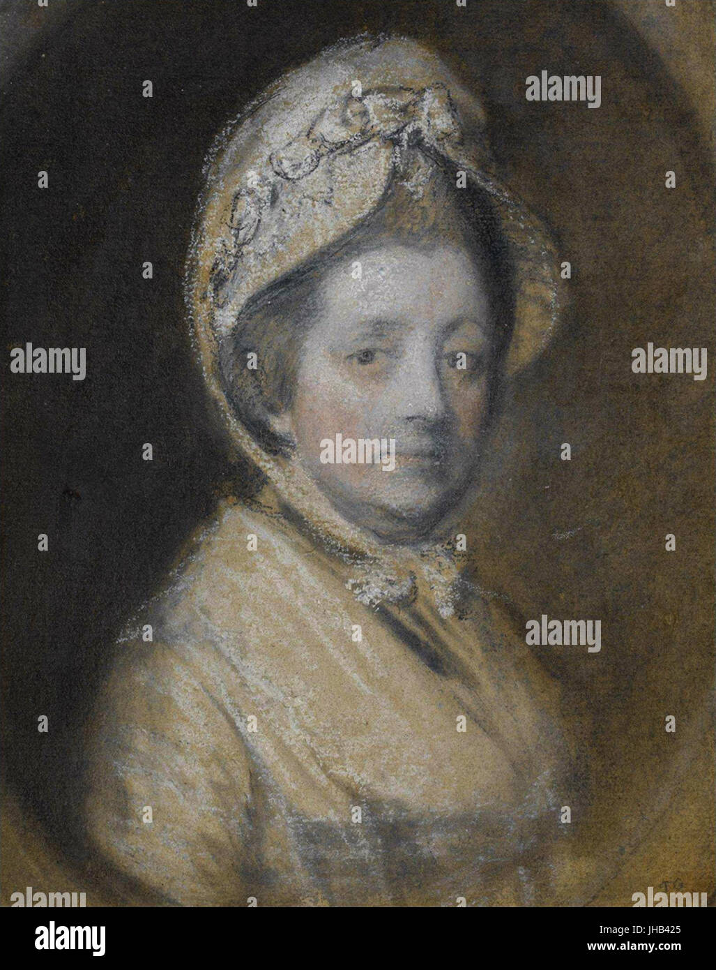 Margaret Burr (1728-1797), Mme Thomas Gainsborough de Thomas Gainsborough Banque D'Images