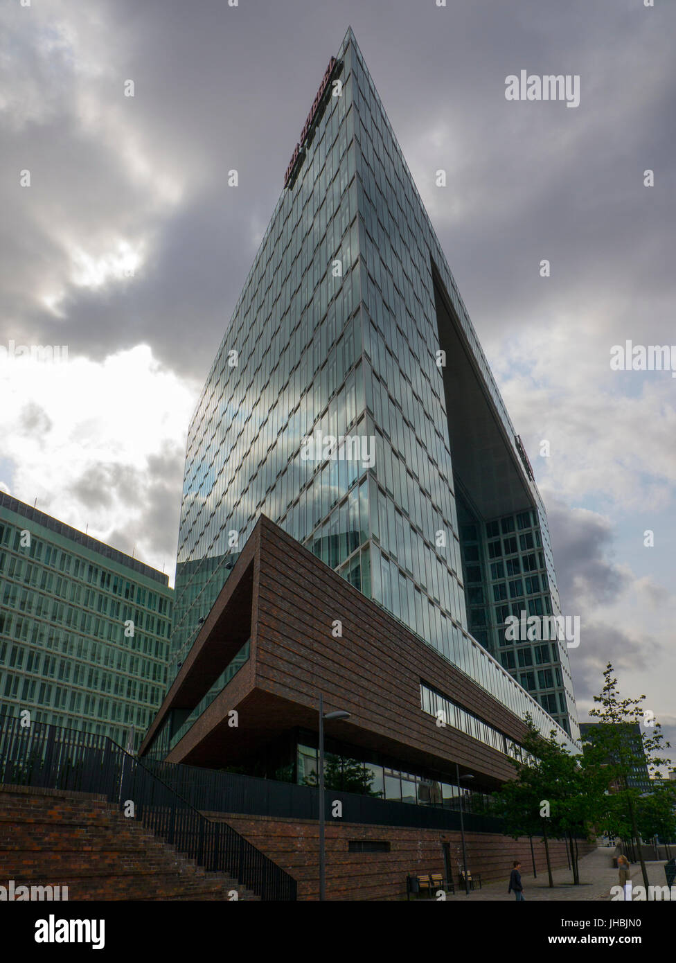 Maison d'édition 'Der Spiegel' à Hambourg, Allemagne. Banque D'Images