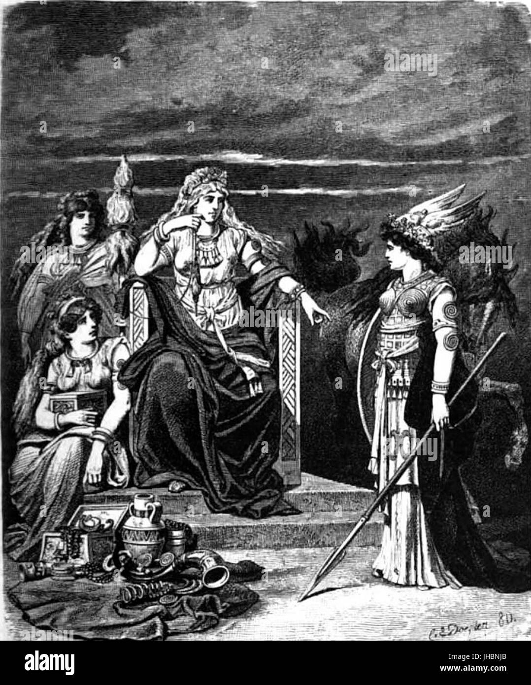 Par Frigg Doepler Banque D'Images