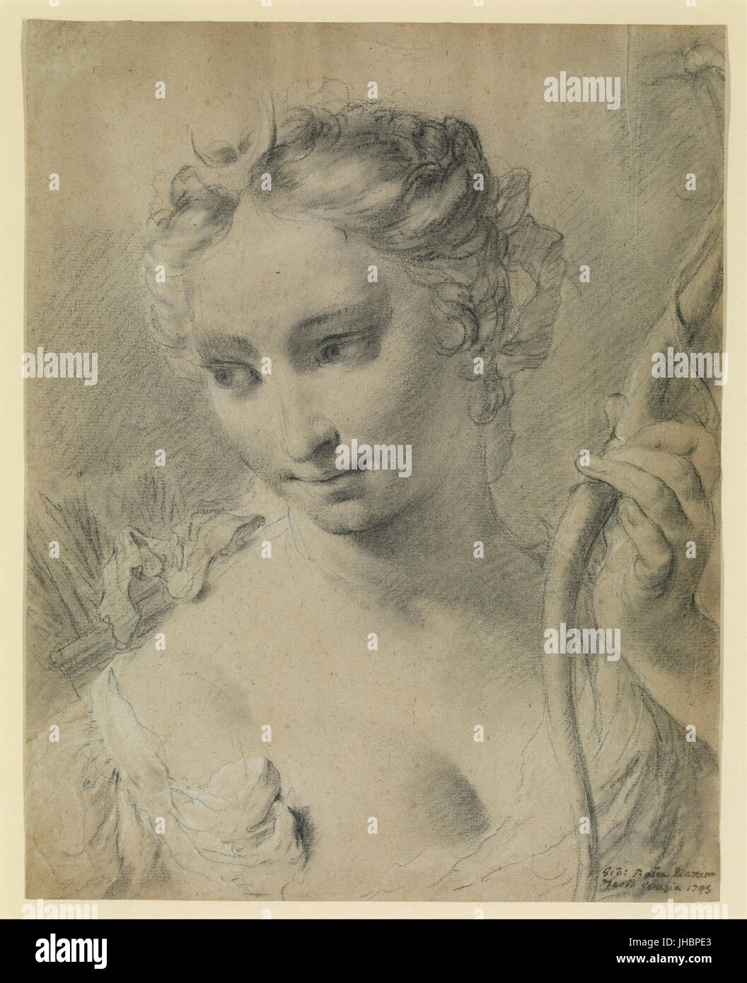 Giovanni Battista Piazzetta - Diana - Banque D'Images