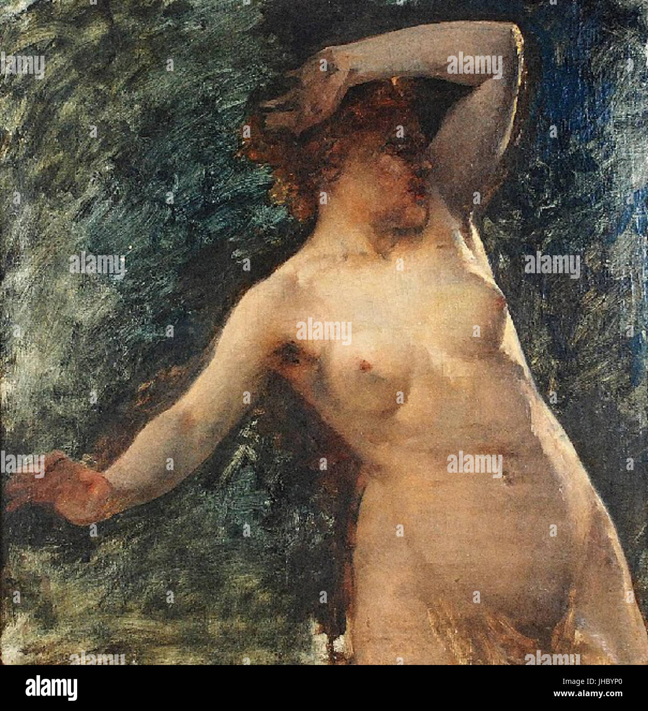 Kazimierz Alchimowicz Milda, bogini milosci Banque D'Images