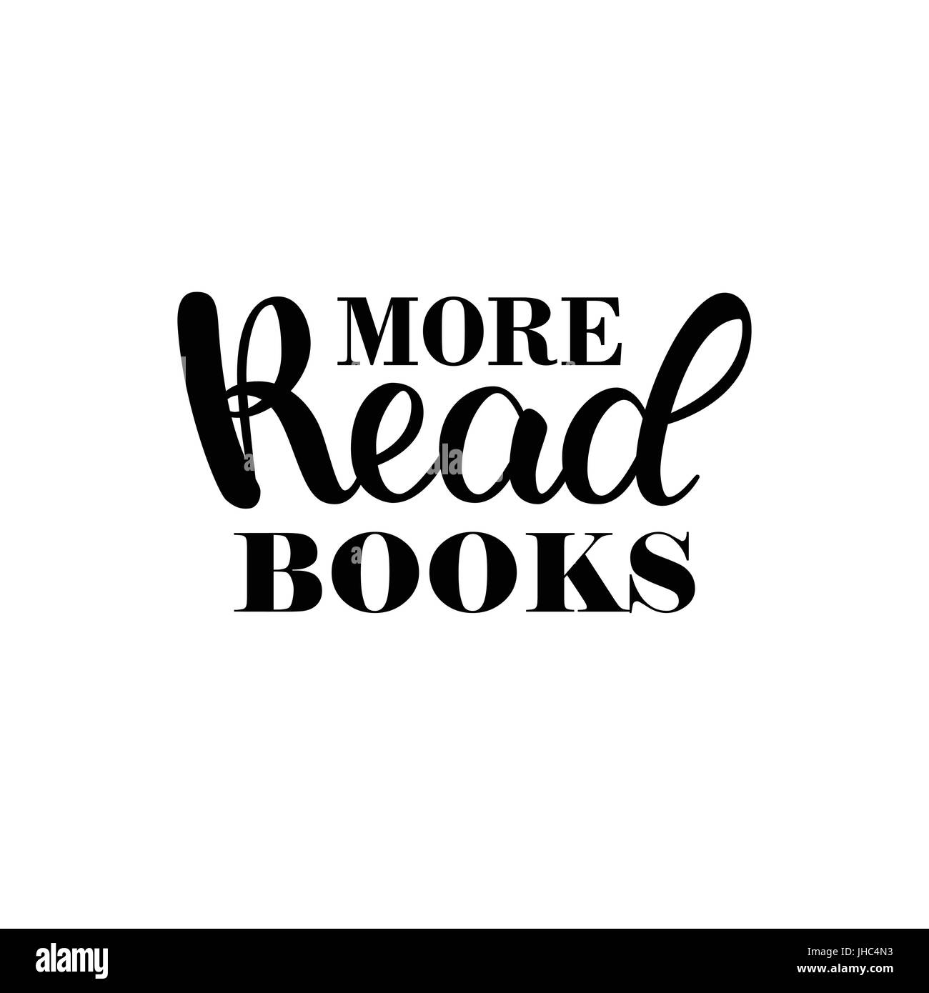 Lire la suite d'adresses. Inspiration et motivation de prix. Lettrage d'encre peinte à la main. Illustration de Vecteur