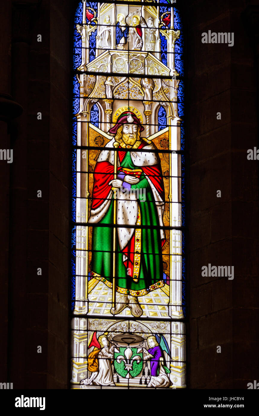 Saint James - la cathédrale Saint-Pierre - Genève Banque D'Images