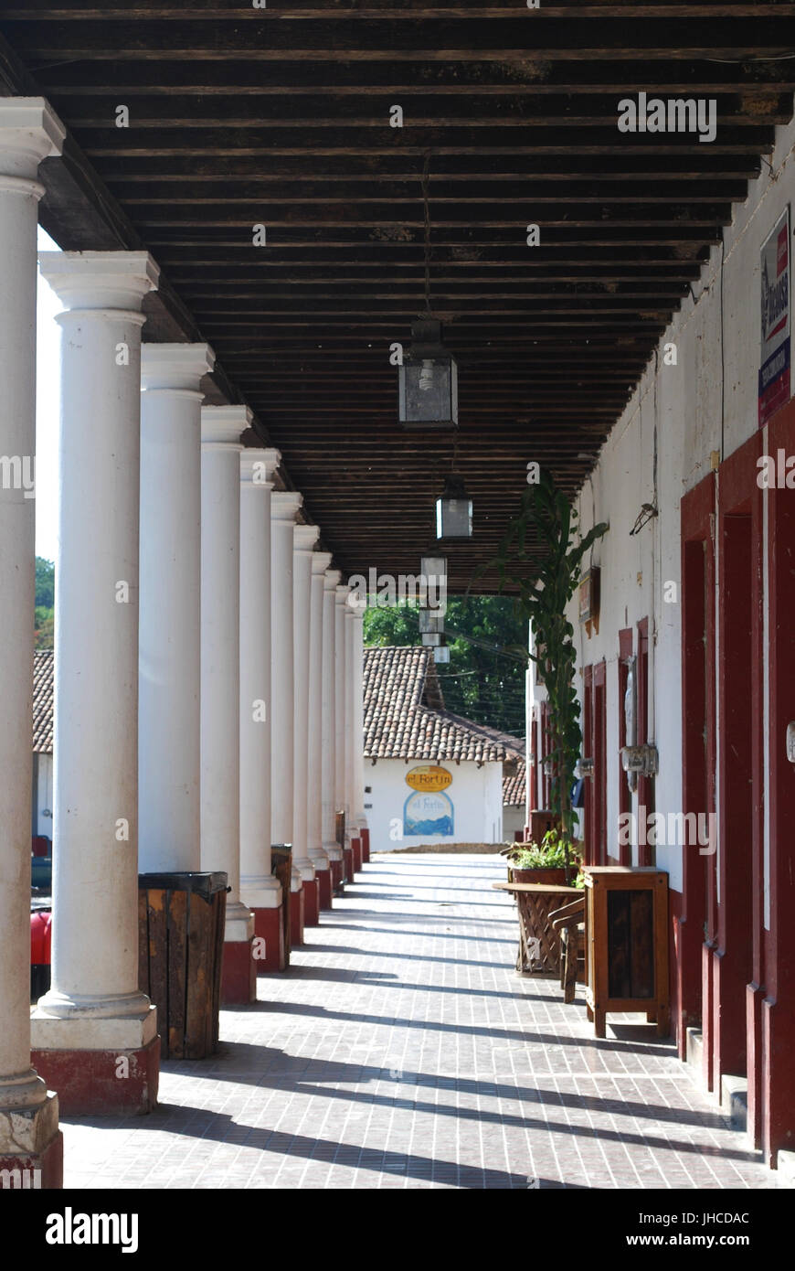 San Sebastián del Oeste - un charmant village colonial, Jalisco, Mexique Banque D'Images