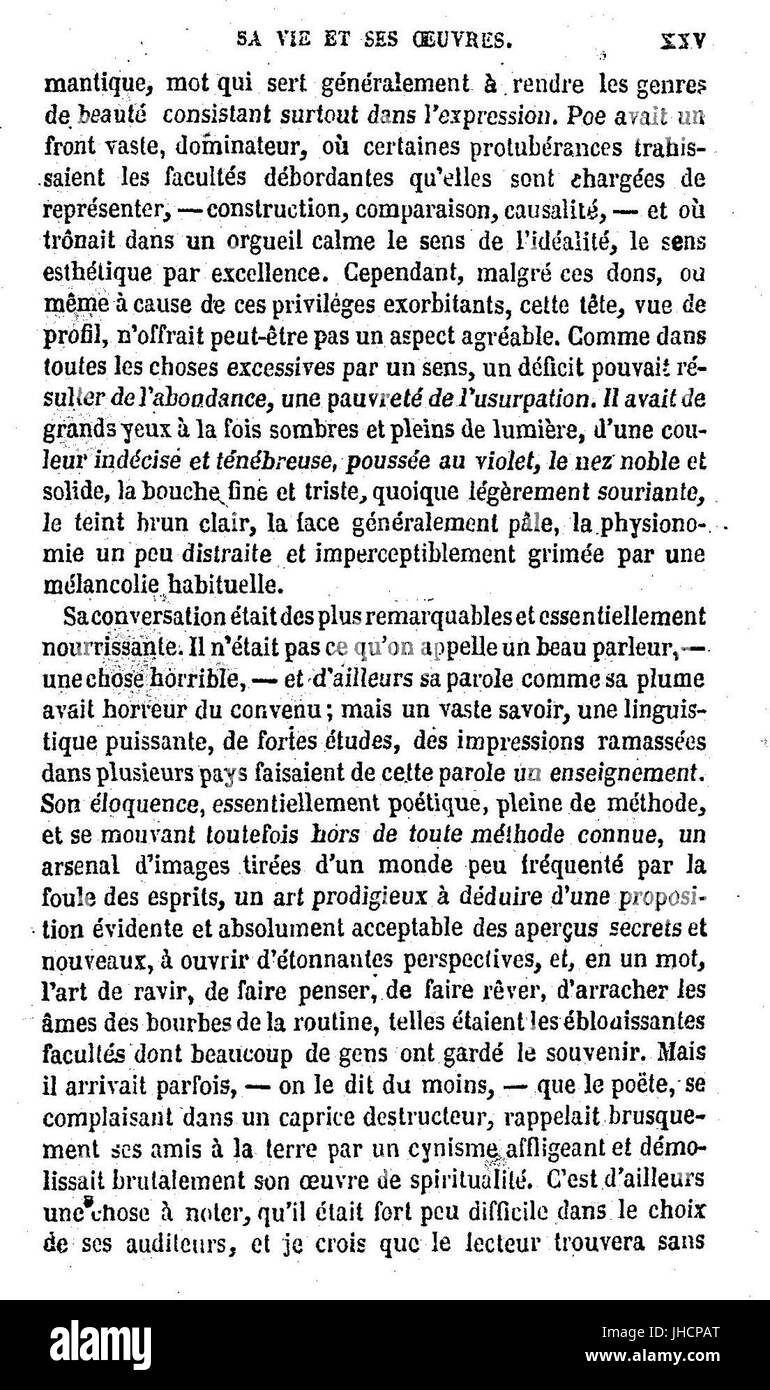 Histoires extraordinaires, 023 Banque D'Images