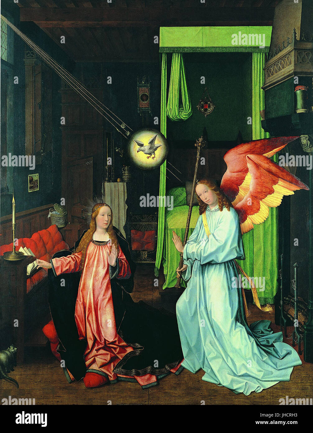 Jan Provoost - Annonciation - Banque D'Images