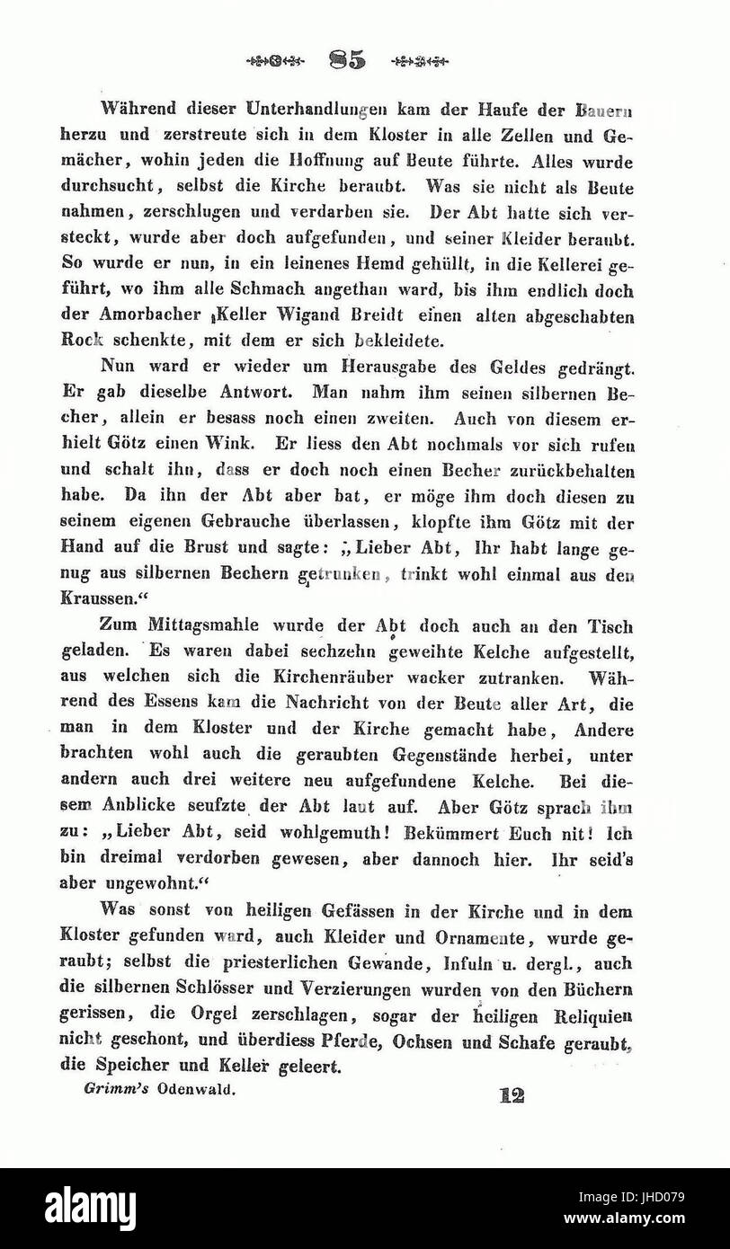 Odenwald (Grimm) 085 Banque D'Images