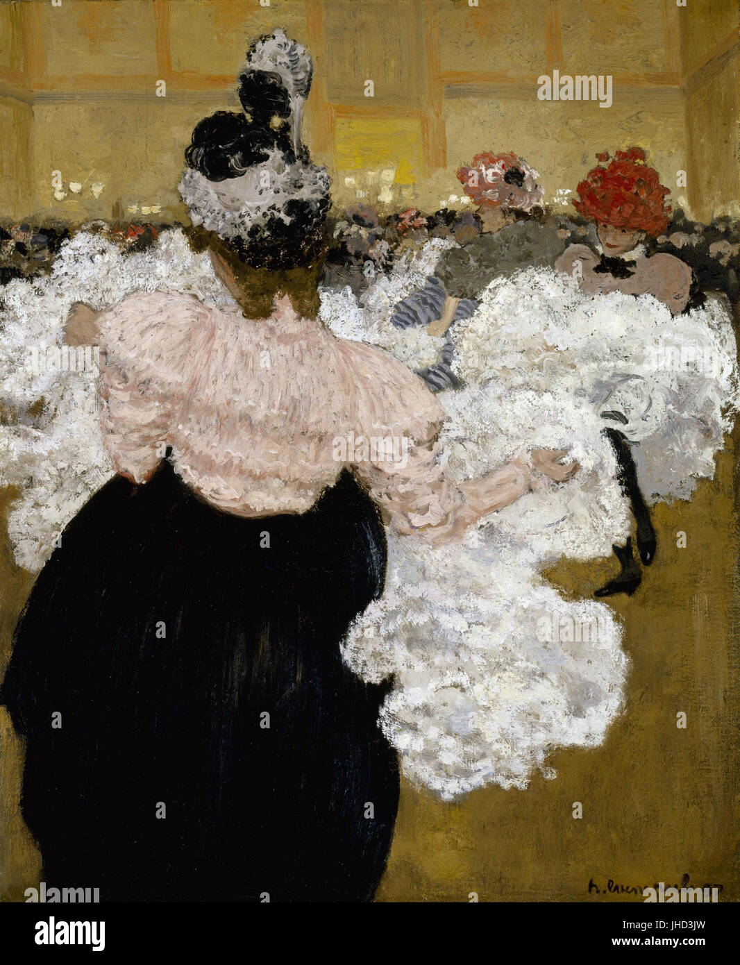 Henri-Jacques-Edouard Evenepoel - au Moulin Rouge - Banque D'Images