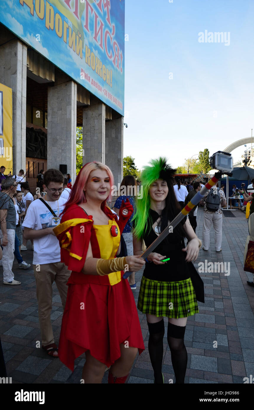 Kiev 2015 Comic Con 06JUN2015 058 Banque D'Images