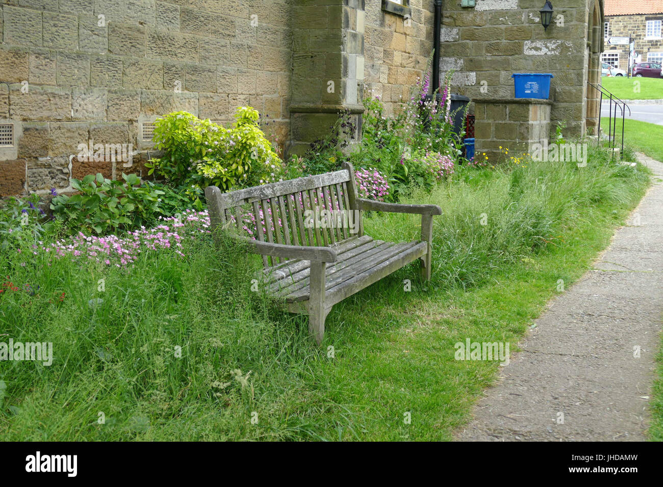 Banc de 2015.06.18.112348 Osmotherley North Yorkshire Banque D'Images