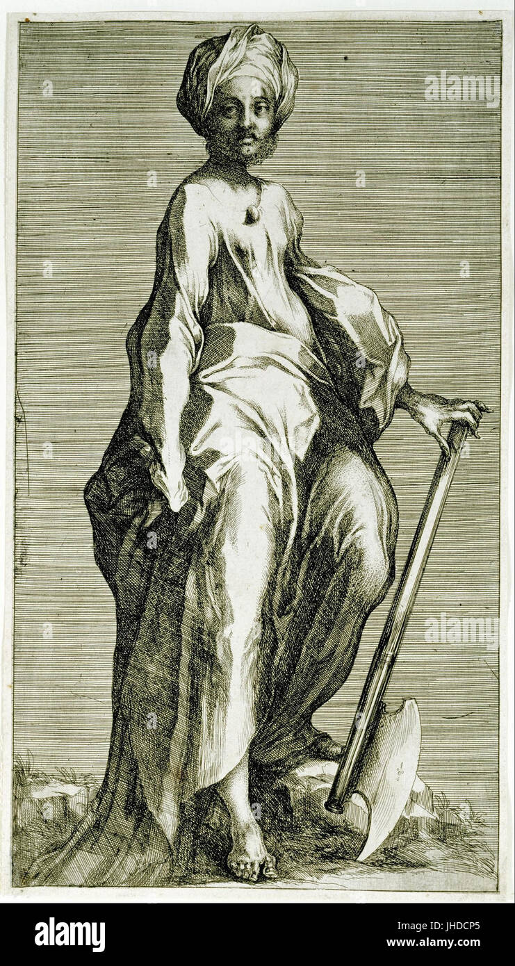 Jacques Bellange - Saint Matthias - Banque D'Images