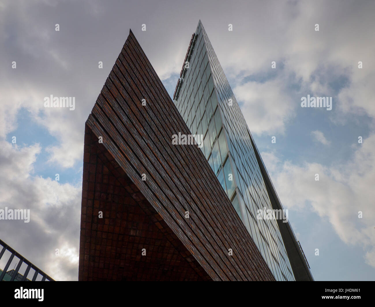 Maison d'édition 'Der Spiegel' à Hambourg, Allemagne. Banque D'Images