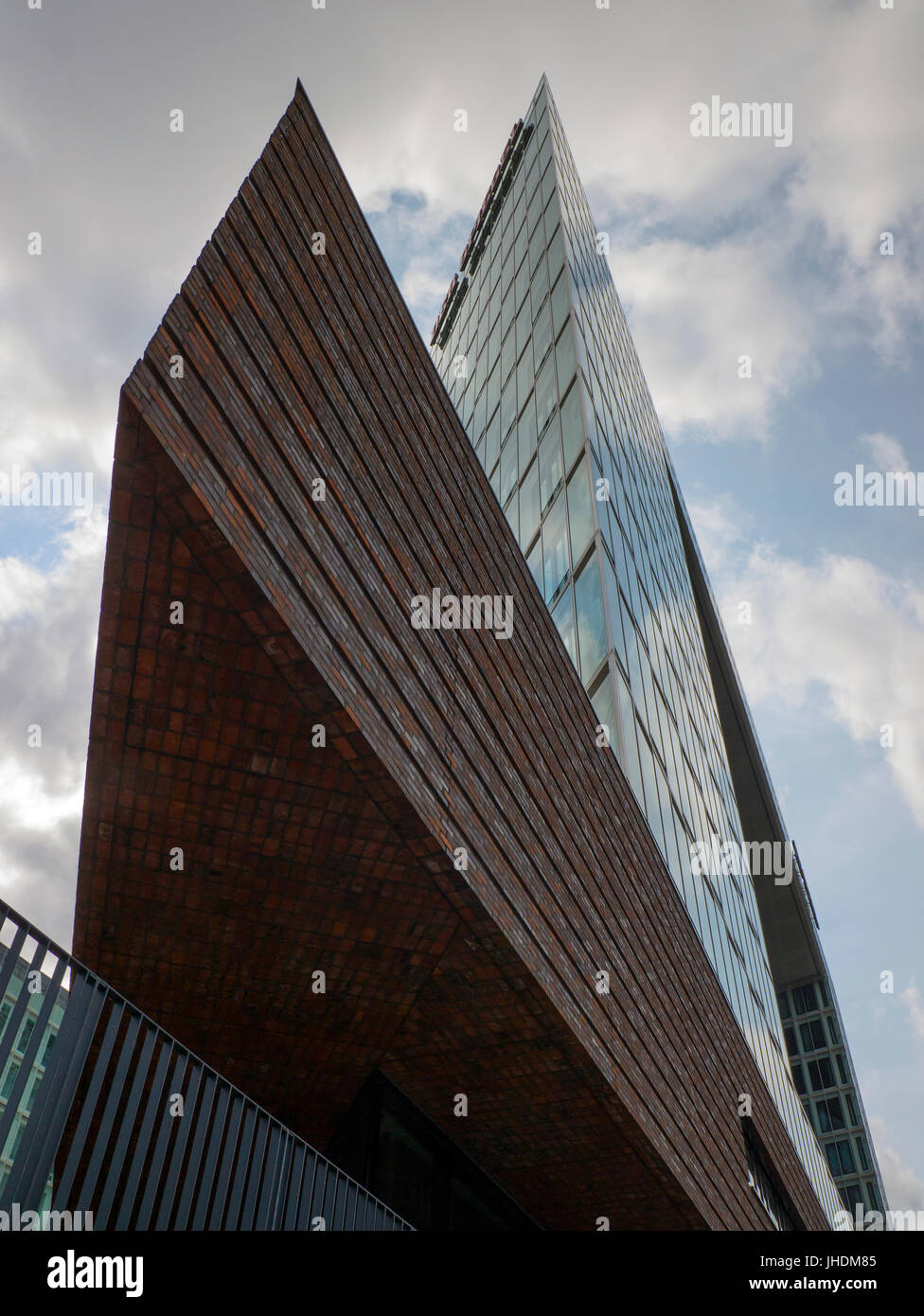 Maison d'édition 'Der Spiegel' à Hambourg, Allemagne. Banque D'Images