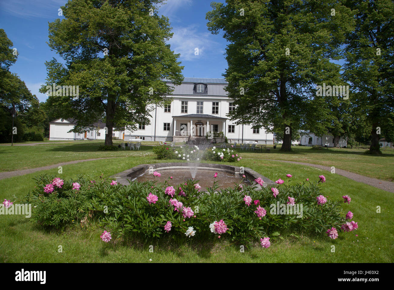 La Suède de Dalarna STJÄRNSUND Banque D'Images