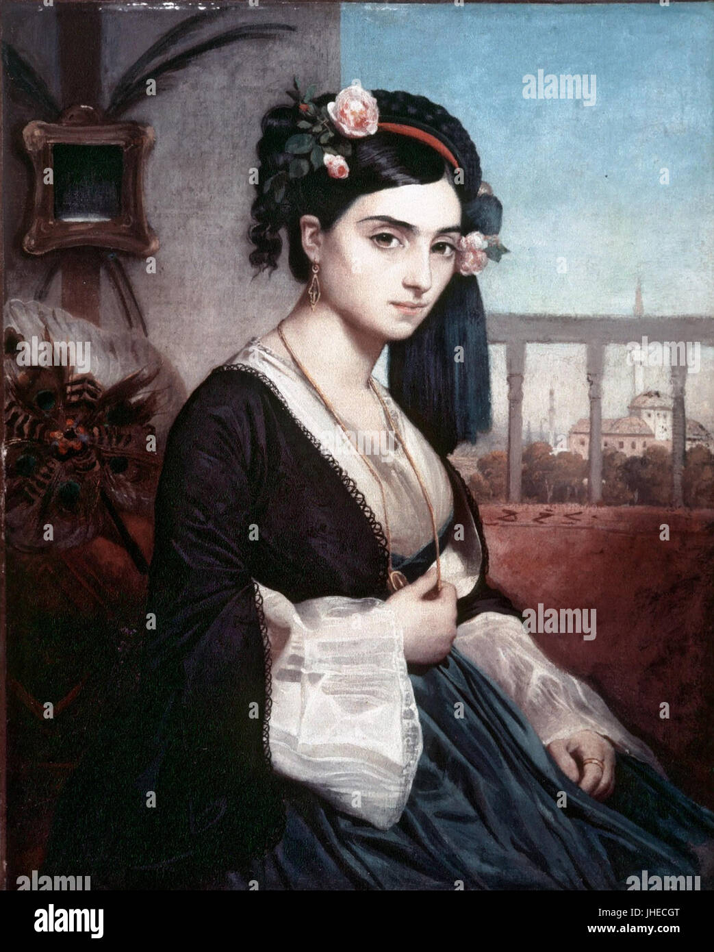 Charles Gleyre, Oriental - Lady - 1865 Banque D'Images