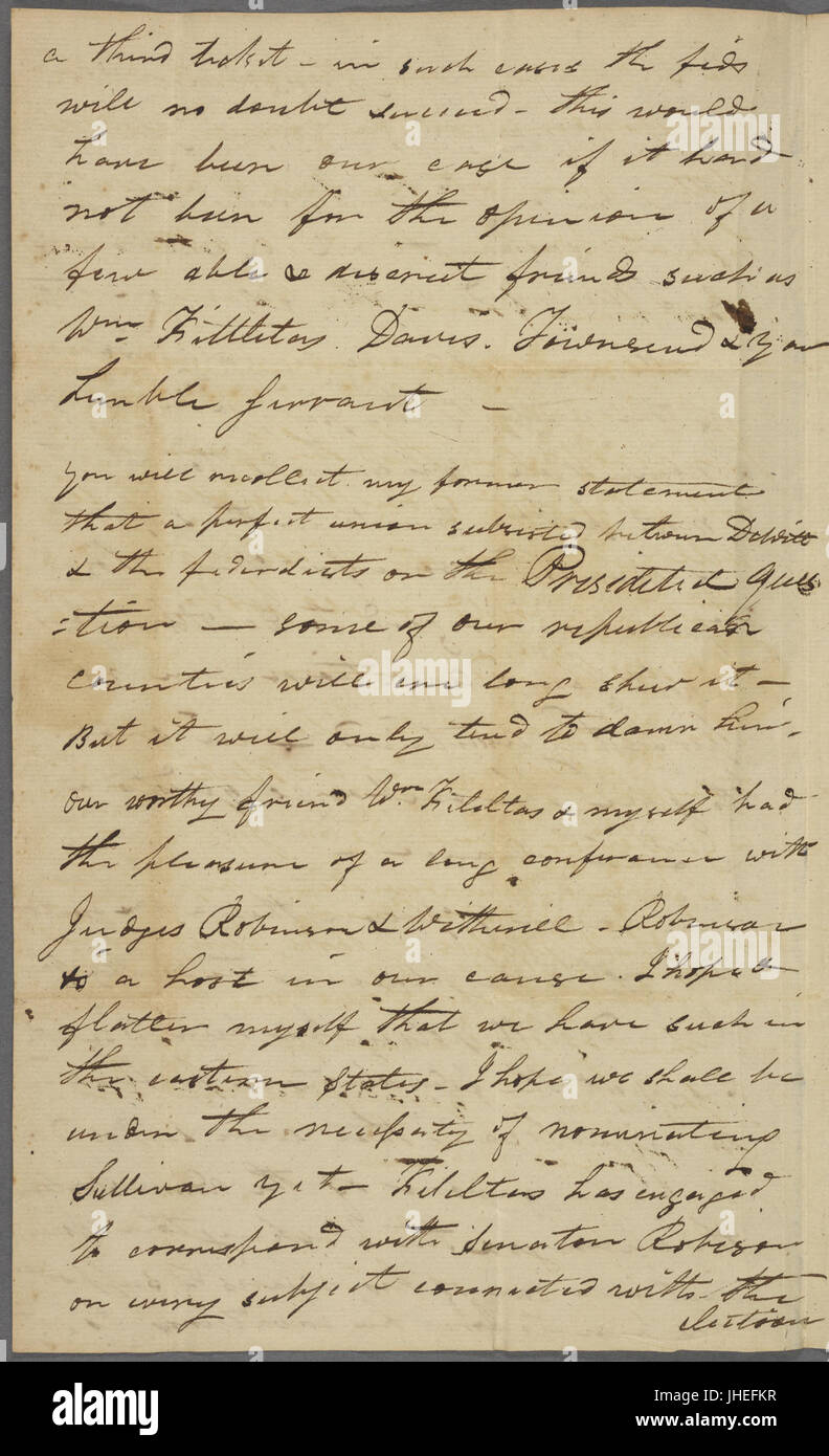 Mai-juin 1808 (NYPL)11904004-5213634 b Banque D'Images