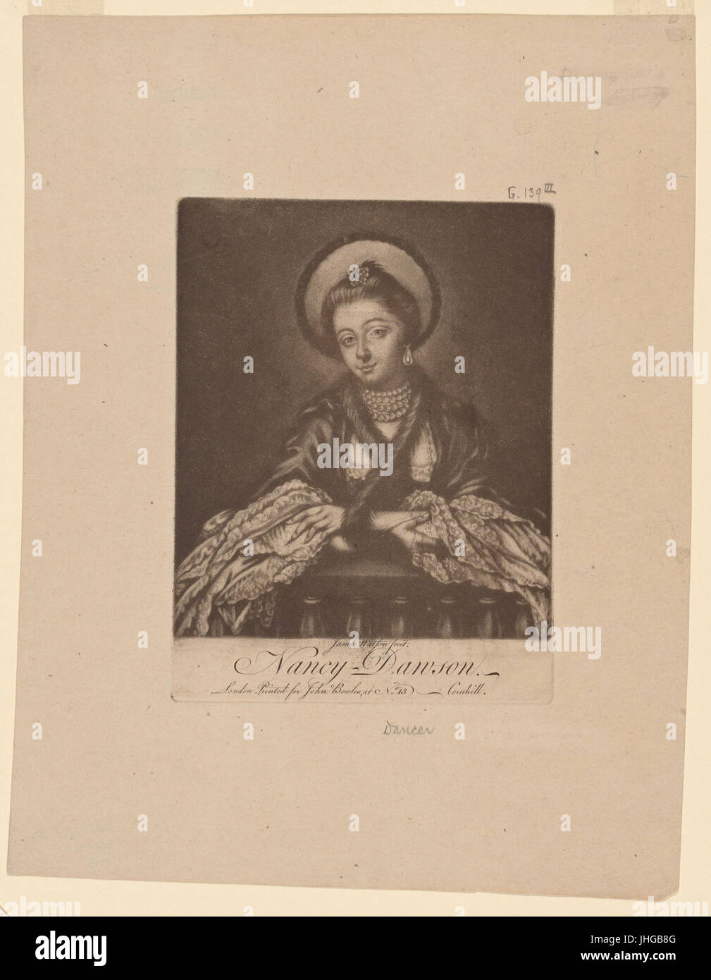 Nancy Dawson (NYPL)19606974-5094838 b Banque D'Images