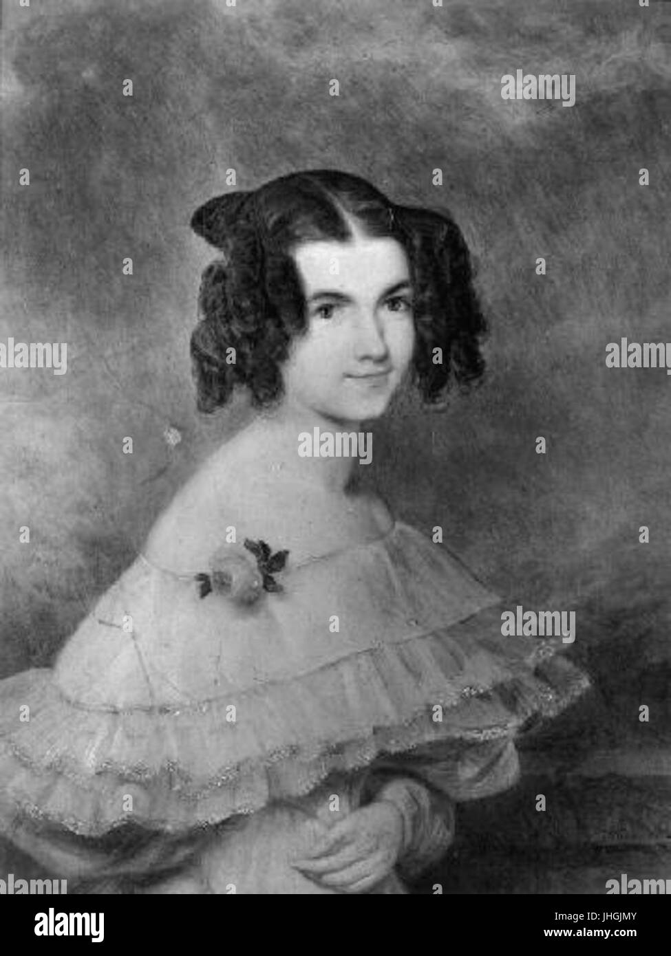 Ferdinand 1800-1886 Podobizna - damy Kuss Banque D'Images
