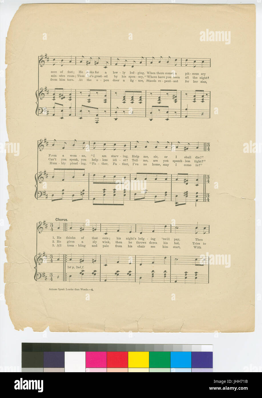 Les actes parlent plus que les mots (NYPL)-447646-1660083 Hades Banque D'Images