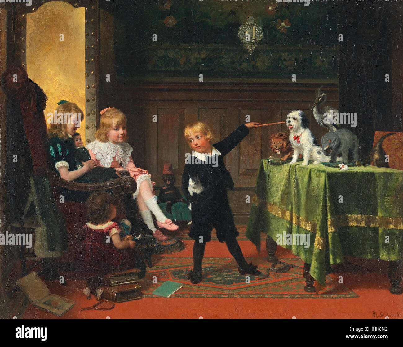 Fritz Sonderland Die Dressur Banque D'Images