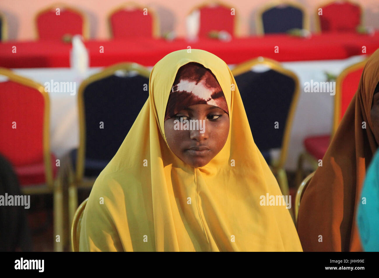 2016 02 29 Réunion de la police communautaire de Kismayo-3 (24747676523) Banque D'Images