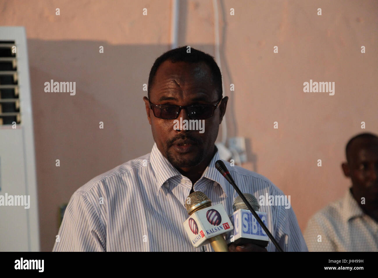 2016 02 29 Réunion de la police communautaire de Kismayo-5 (25256143882) Banque D'Images