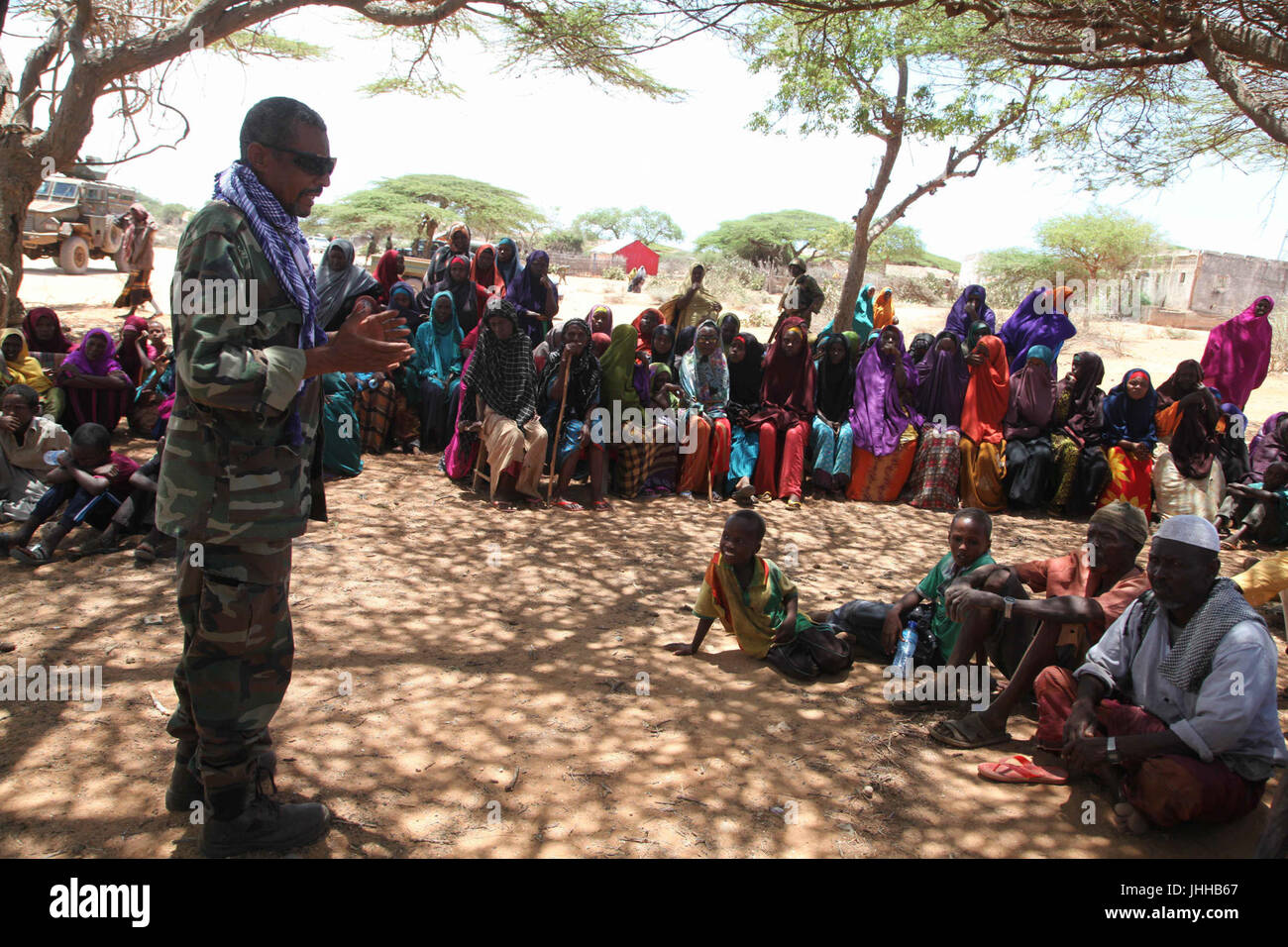 2016 04 12 Distribution Alimentaire de l'AMISOM-3 (26130797910) Banque D'Images 2016 04 12 Distribution Alimentaire de l'AMISOM-3 (26130797910) Banque D'Images