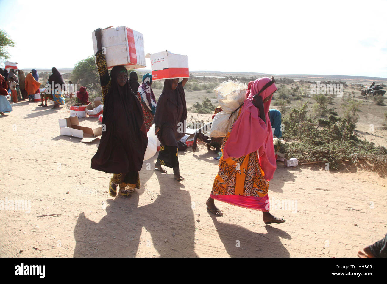 2016 04 12 Distribution Alimentaire de l'AMISOM-7 (26403614215) Banque D'Images 2016 04 12 Distribution Alimentaire de l'AMISOM-7 (26403614215) Banque D'Images