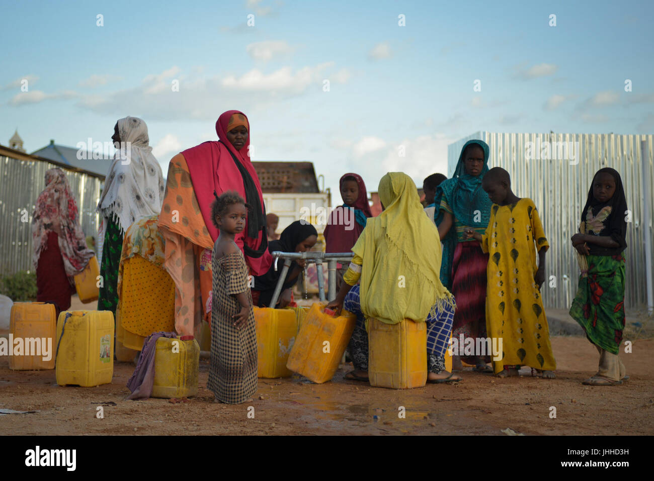 2016 28 Camp de personnes déplacées de Beletweyne-16 (27249640381) Banque D'Images