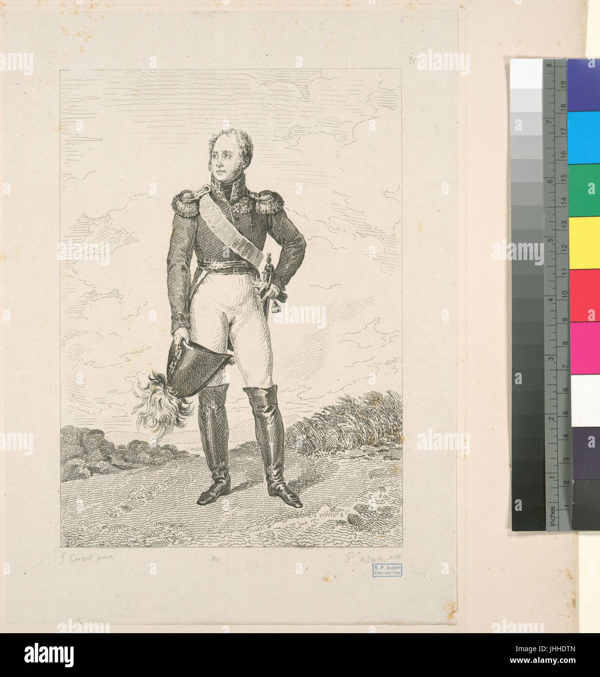 Alexandre Ier (NYPL)14504927-1129346 b Banque D'Images
