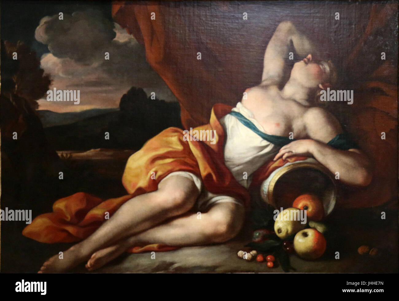 Garcin Gilles - Le Sommeil de Pomone Banque D'Images