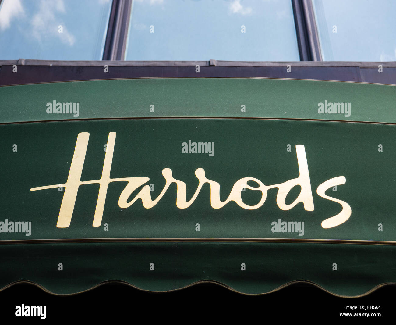 Harrods Department Store, Londres, Angleterre, Royaume-Uni, GB. Banque D'Images