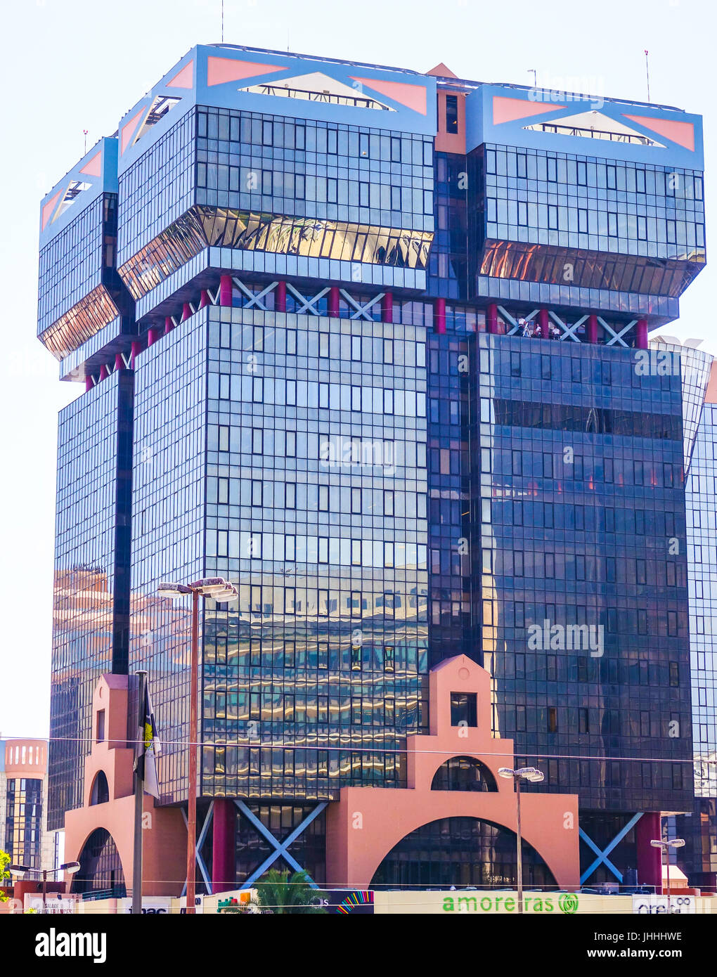 Centre commercial Amoreiras à Lisbonne - LISBONNE, PORTUGAL 2017 Banque D'Images