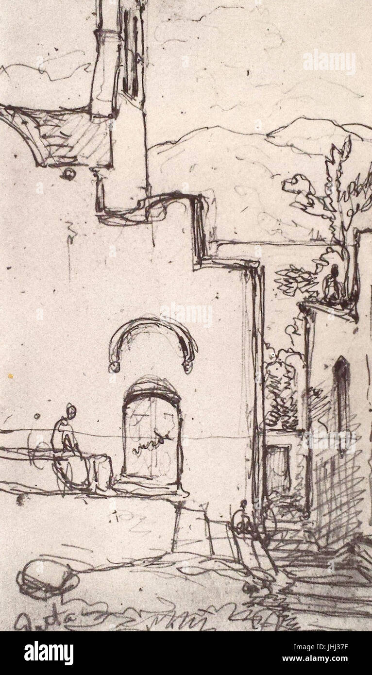 Giacinto Gigante, un cas Gaeta Banque D'Images