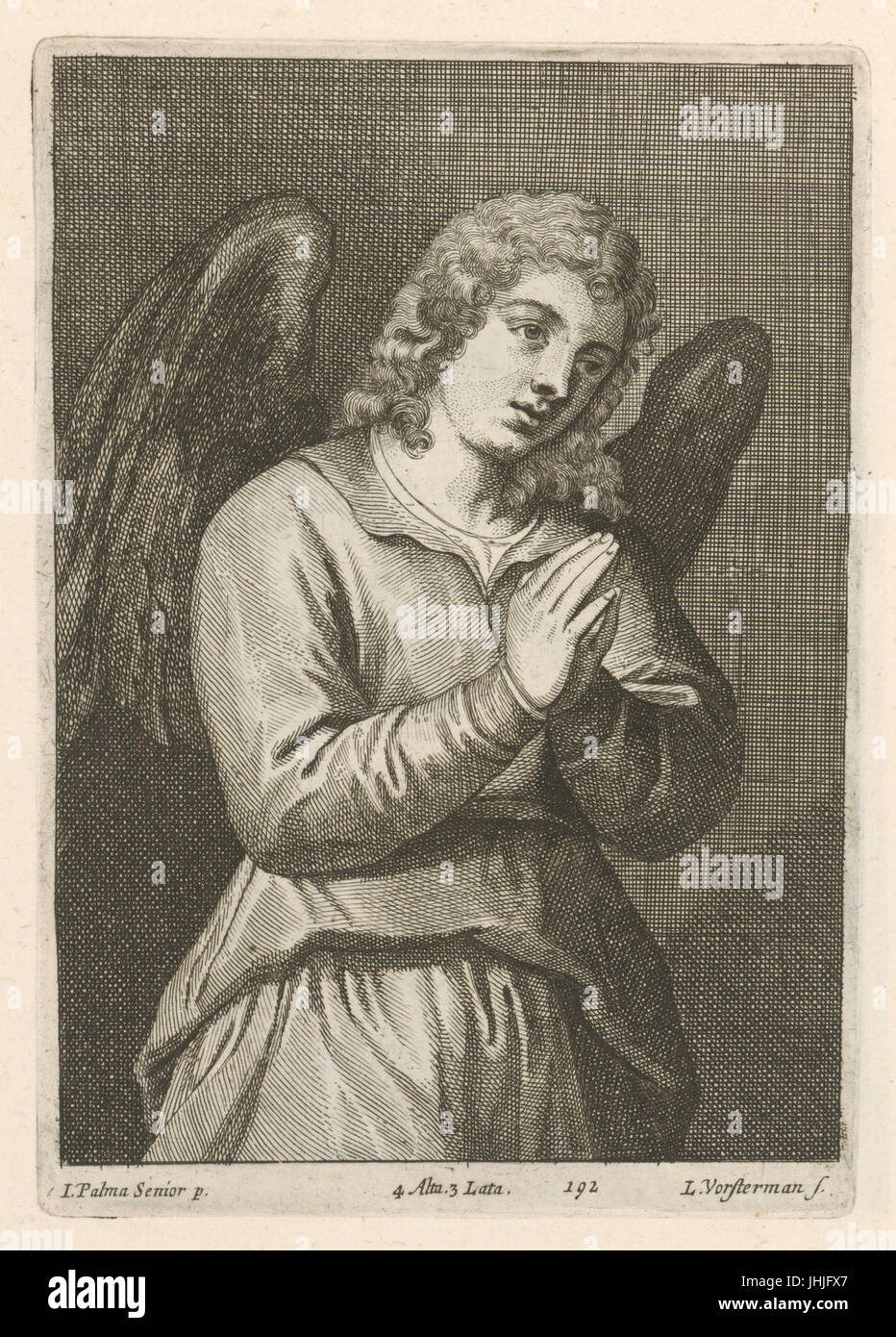 Louis XV après Palma le Vieux - Angel SVK-SNG.G 11965-194 Banque D'Images