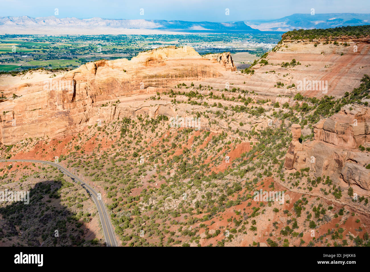 Négliger de Colorado National Monument près de Grand Junction, Colorado Banque D'Images