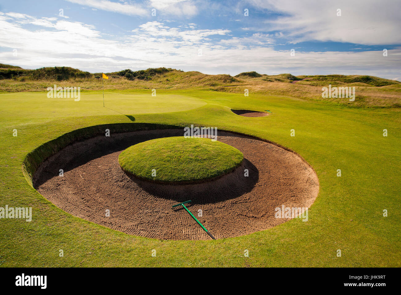 Liens Royal Birkdale Golf Club - Open Championship 2017 Banque D'Images