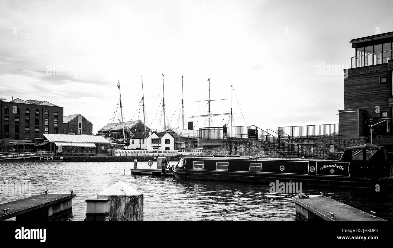 Street Photography Waterfront Bristol Banque D'Images