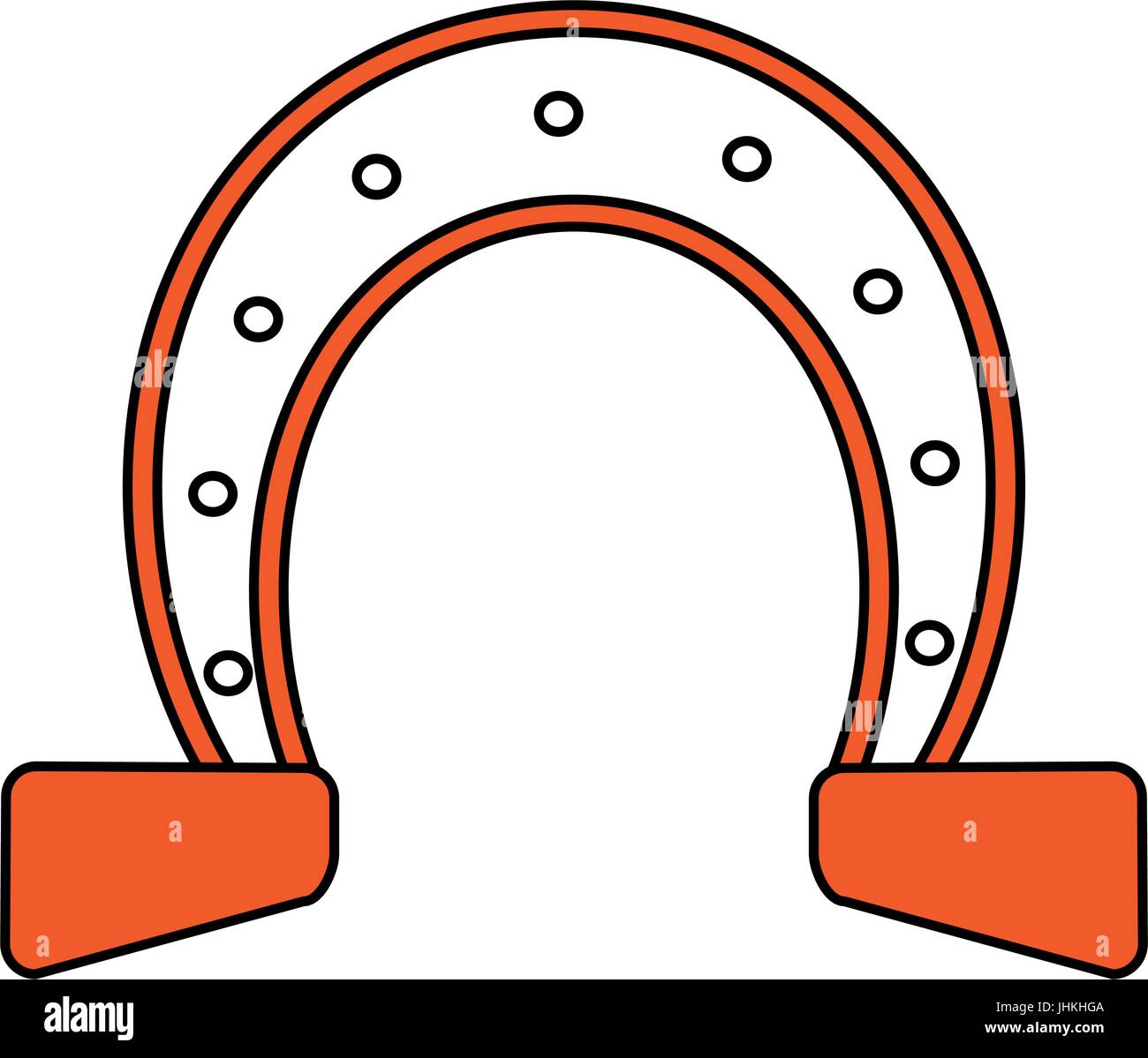 Horseshoe vector illustration Illustration de Vecteur