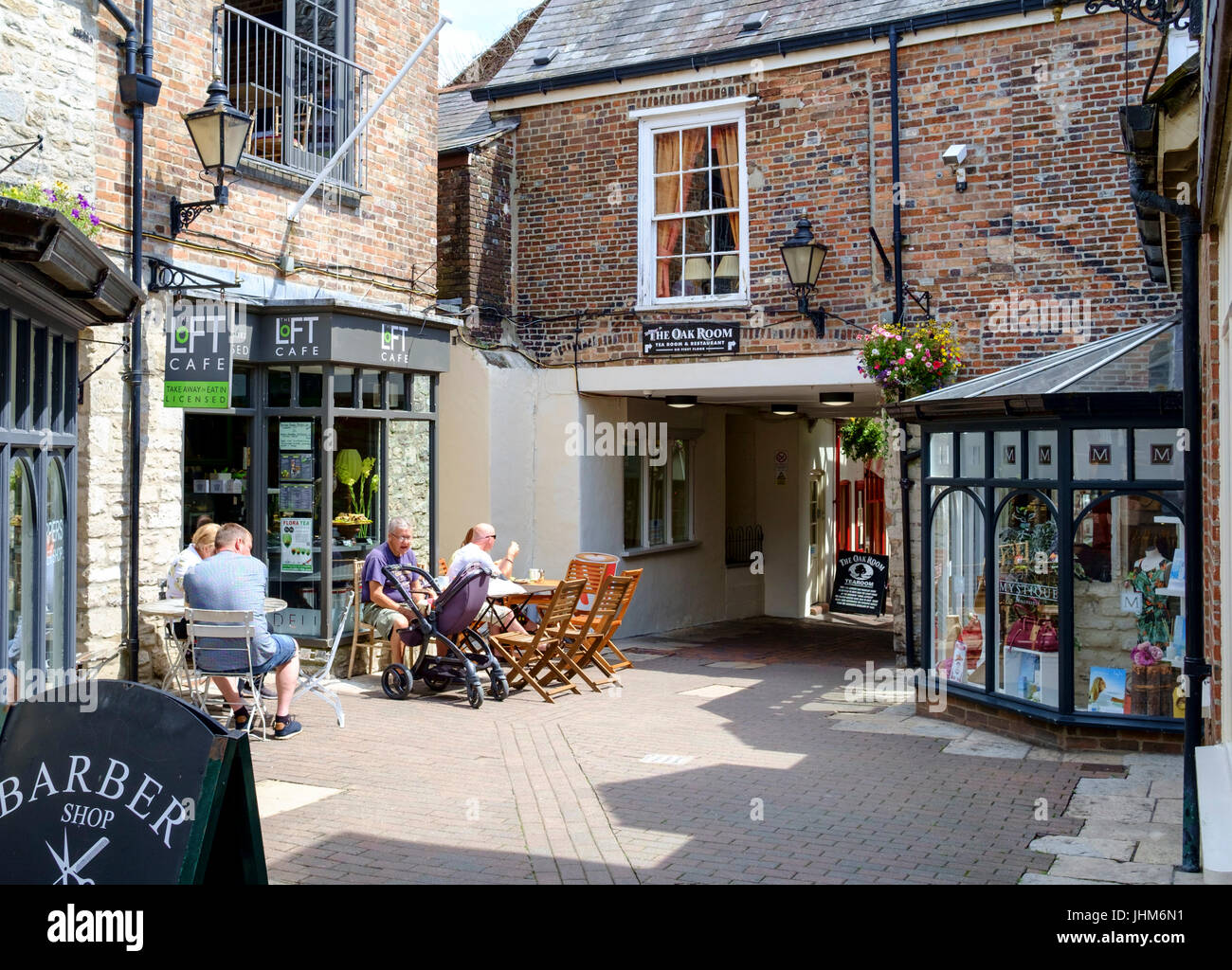 Autour de Dorchester, le comte Ville de Dorset england UK Banque D'Images